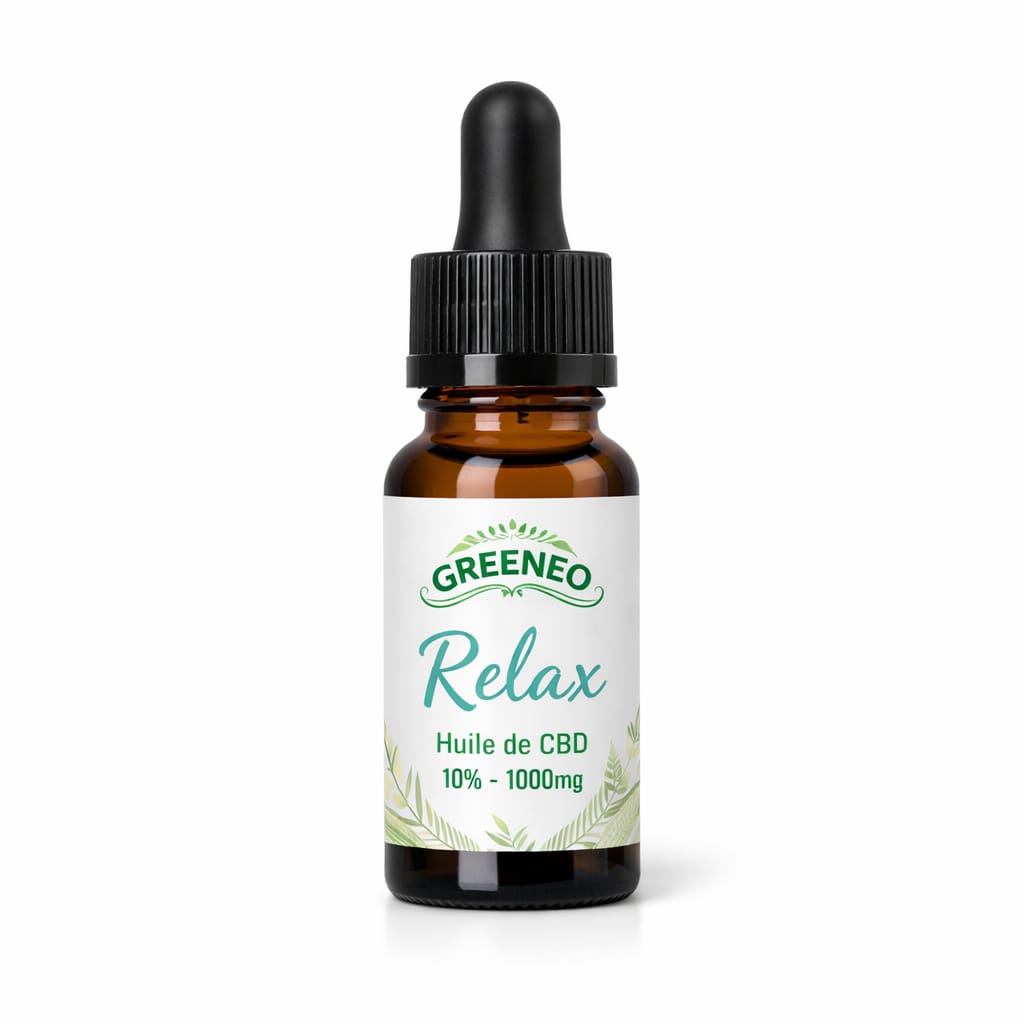 Huile de CBD Relax - Greeneo