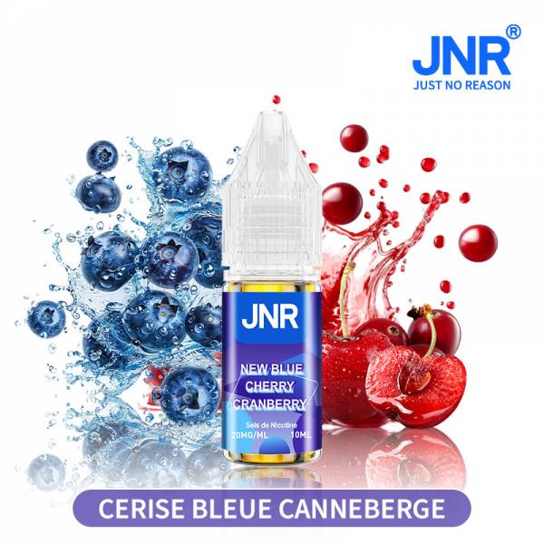 New Blue Cherry Cranberry (Sel de nicotine) 10 ML - JNR