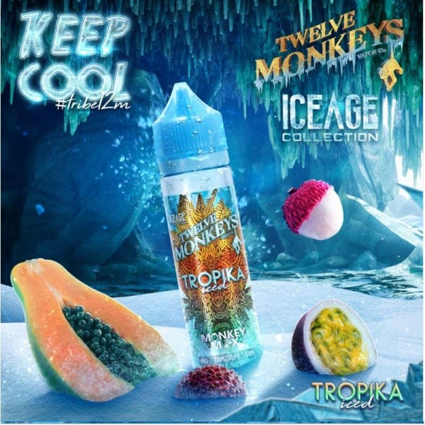 Tropika Iced 50ML - Twelve Monkeys