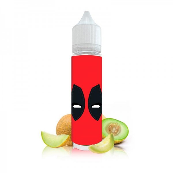 E-liquide Mask On 50 ml Juice Heroes, flacon grand format saveurs mangue, fruit de la passion et fraîcheur intense.