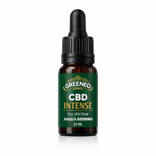 Huile de CBD Intense - Greeneo