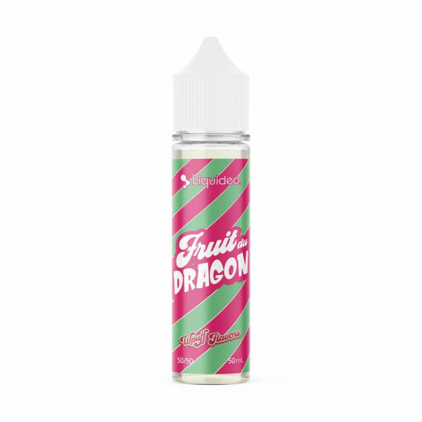 E-liquide Fruit du Dragon 50 ml Wpuff Flavors by Liquideo, flacon grand format saveur fruit du dragon.