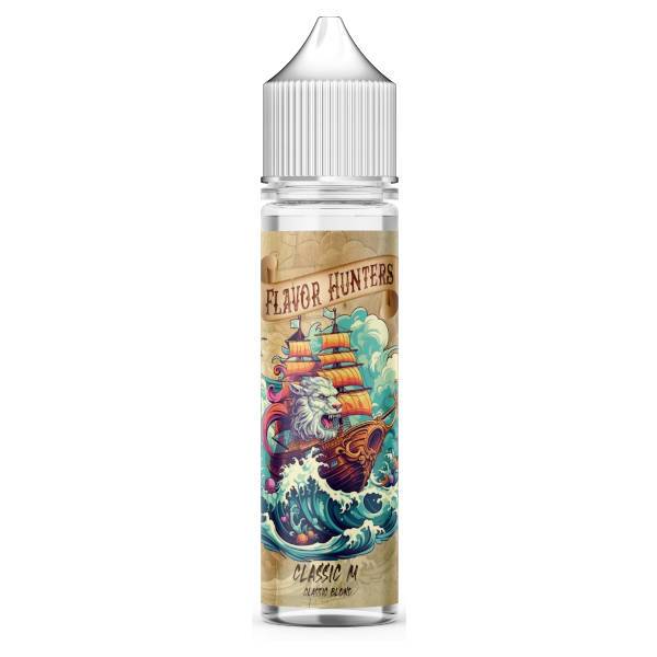 E-liquide Classic M 50 ml Flavor Hunters X Liquideo, flacon grand format saveur classic blond aux notes légèrement boisées.