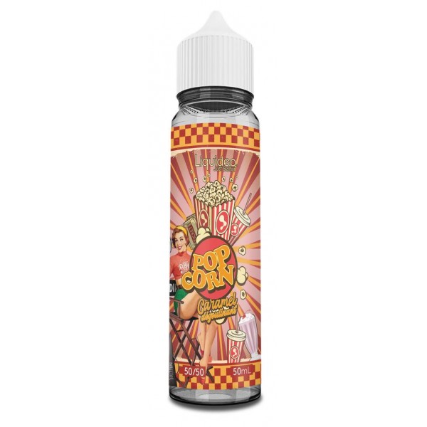 E-liquide American Mix 50 ml Fifty by Liquideo, flacon grand format saveur classic blond doux aux notes légèrement grillées.