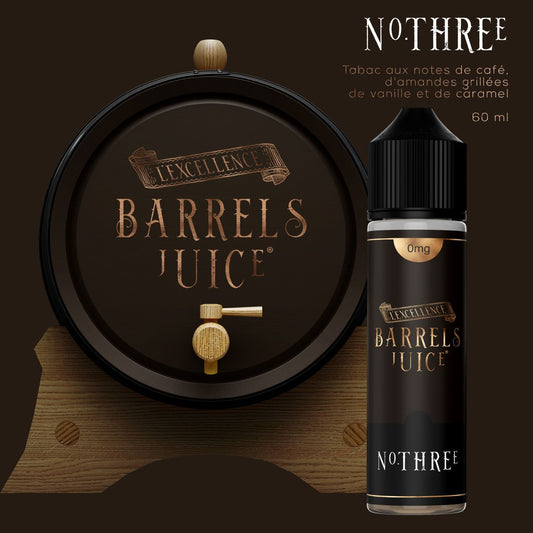 Tobacco N° Three 60 ml - Barrels Juice