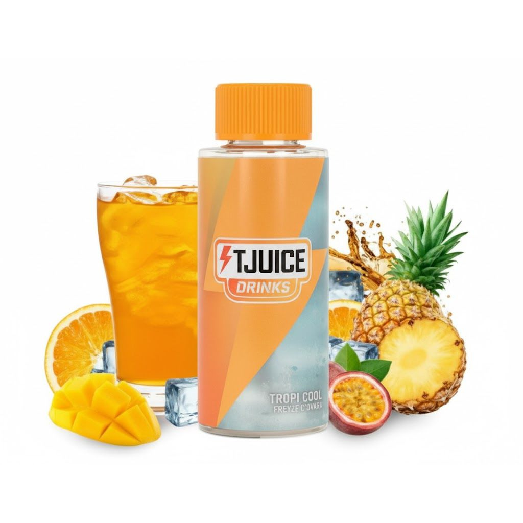 Tropi Cool 100ML - E-liquide Exotique et Rafraîchissant

