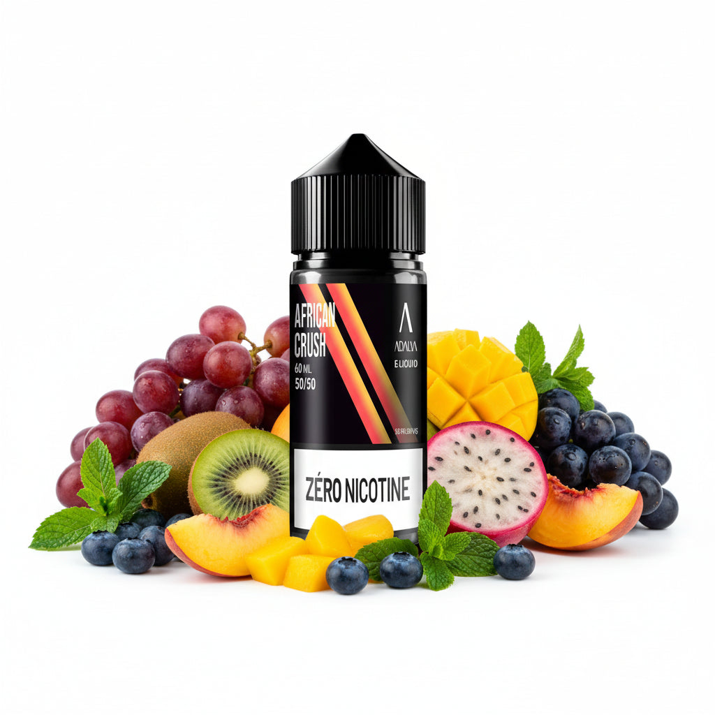 African Crush 50ML - E-liquide Fruité et Exotique Adalya

