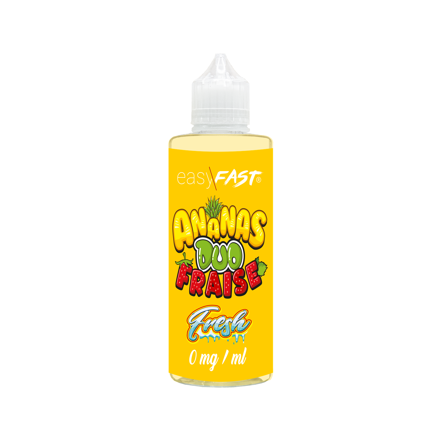 Ananas - fraise fraîche - 200ml - Facile/Rapide réf. : ananas-fraise-fresh-230-easy État : Nouveau produit