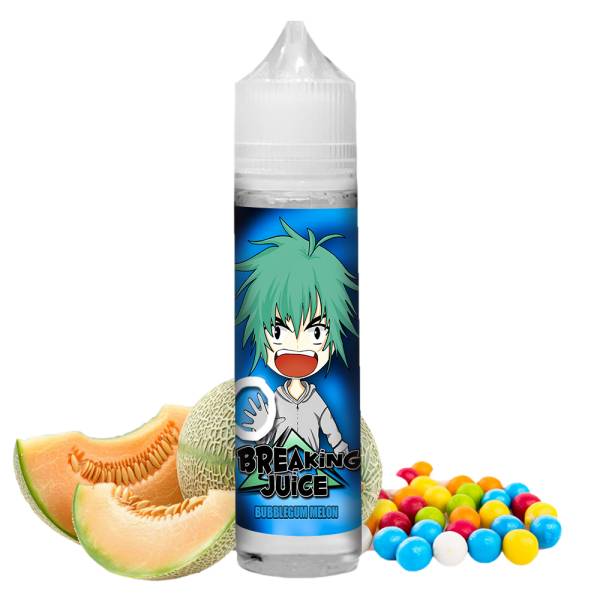 Bubblegum Melon 50ML - E-liquide Fruité et Rafraîchissant