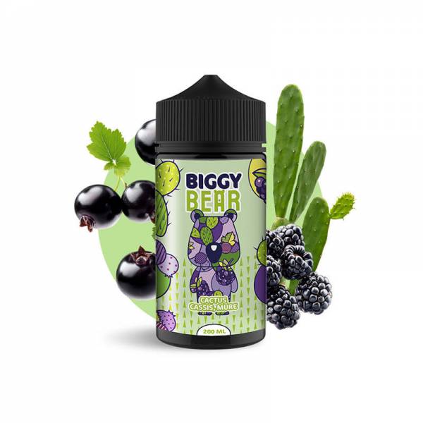 Cactus Cassis Mûre 200ML - E-liquide Fruité Biggy Bear

