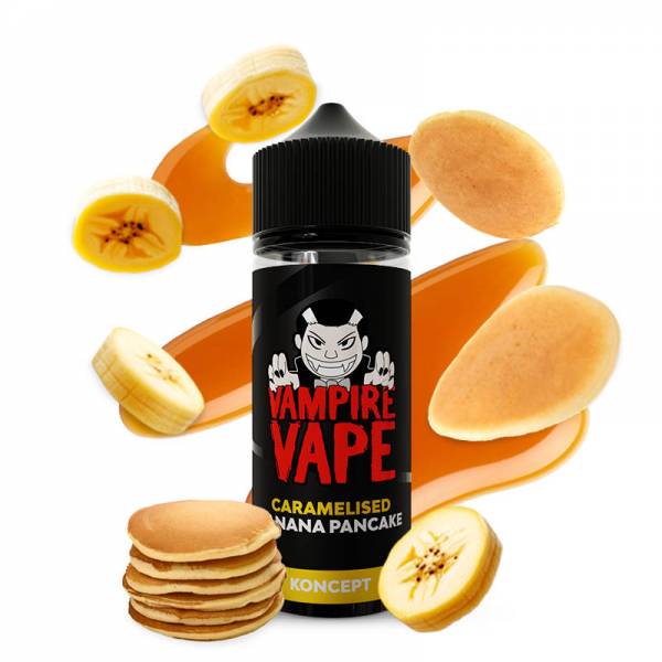 Caramelised Banana Pancake - E-liquide Gourmand Vampire Vape


