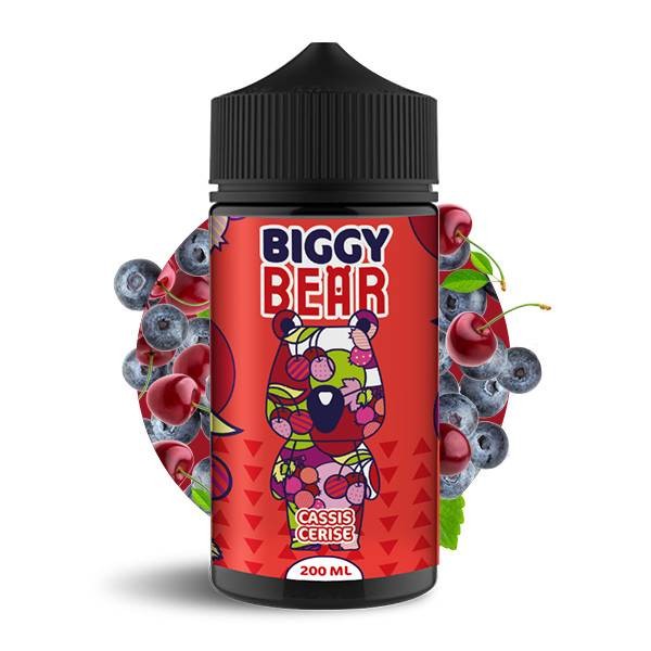 E-liquide Cassis Cerise 200ML de Biggy Bear - Saveur cassis cerise