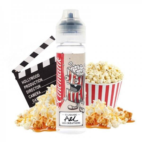 Cinematik 50ML - Popcorn Caramélisé Gourmand | Arômes et Liquides

