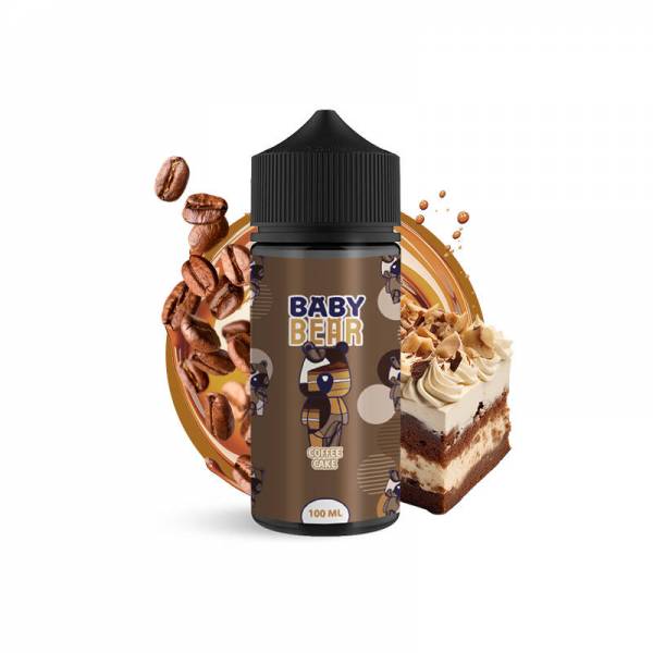 Flacon e-liquide Coffee Cake 100ML Baby Bear