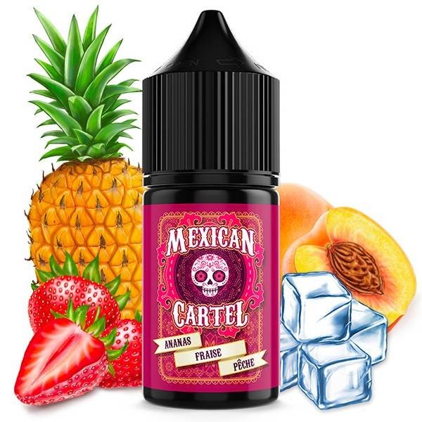 Concentré Ananas Fraise Pêche 30ML - Saveur Fraîche et Fruitée

