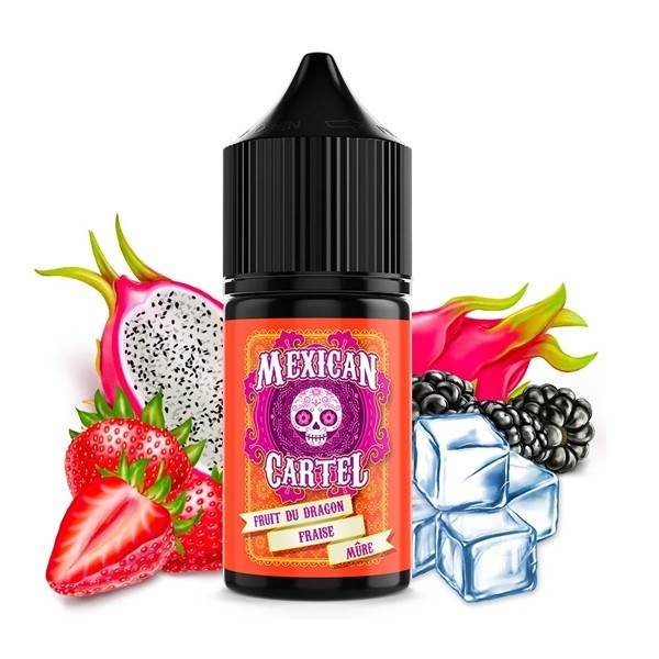 Concentré Fruit Du Dragon Fraise Mûre 30ML - Saveurs Intenses

