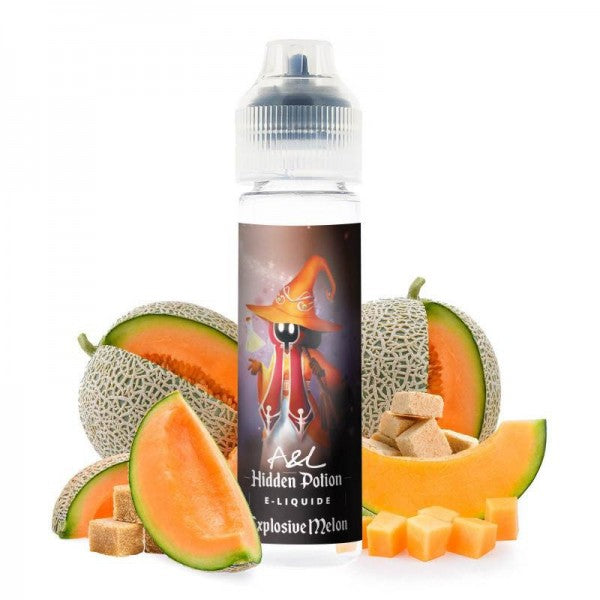 Explosive Melon 50ML - E-liquide Fruité et Rafraîchissant

