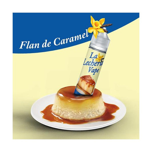 Flan de Caramel 50ML de La Lecheria Vape