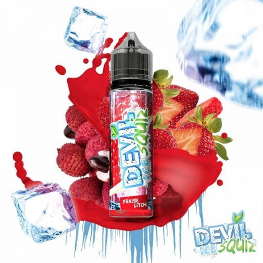 Fraise Litchi Ice 50ML - Devil Squiz