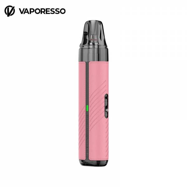 Kit Vibe SE 2 Vaporesso Leather Pink avec batterie 1400 mAh et pod Dual Mesh 4,5 ml
