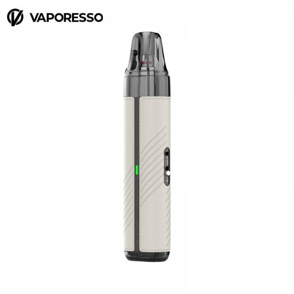 Kit Vibe SE 2 Vaporesso leather White avec batterie 1400 mAh et pod Dual Mesh 4,5 ml