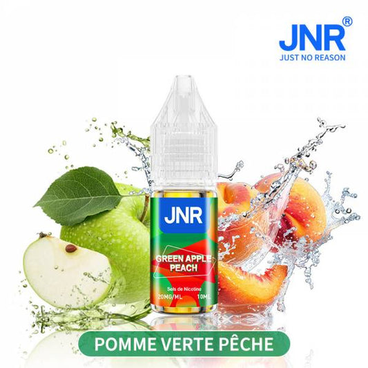 Green Apple Peach (Sel de nicotine) 10 ML - JNR