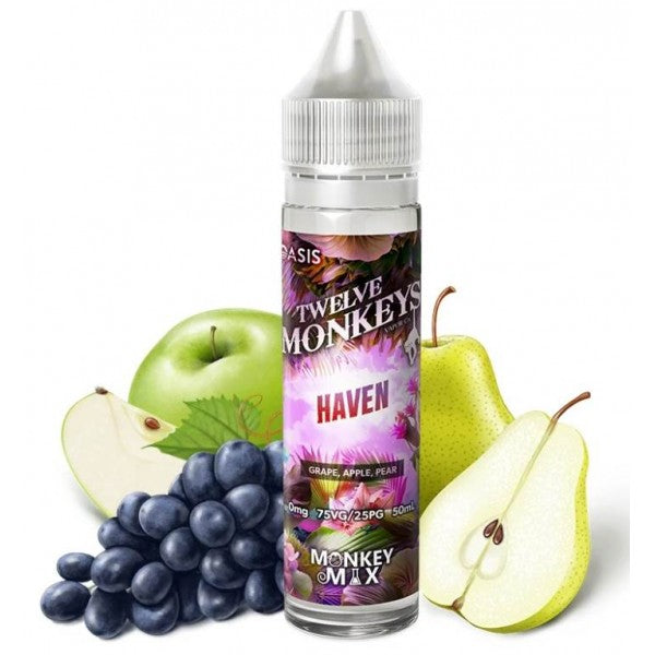 Haven 50ML - E-liquide Fruité Premium Twelve Monkeys

