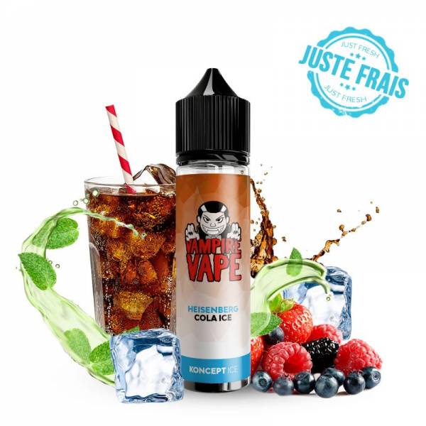 Heisenberg Cola Ice 50ML - E-liquide Glacé à Acheter


