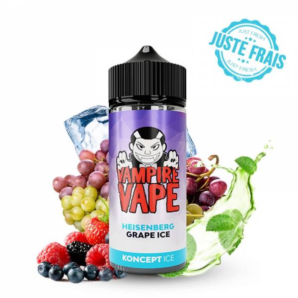 Heisenberg Grape Ice 100ML - E-liquide Frais et Fruité

