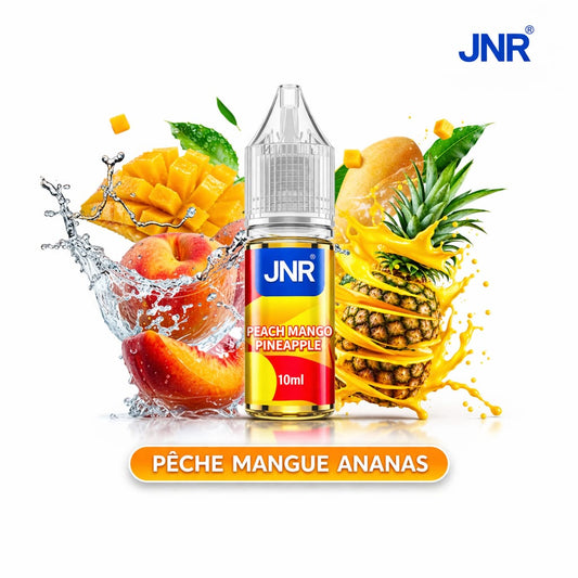 Peach Mango Pineapple (Sel de nicotine) 10 ML - JNR