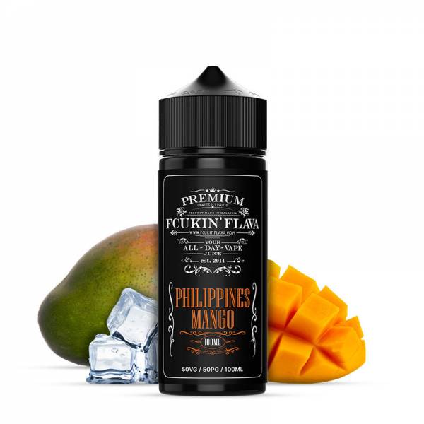 E-liquide Philippines Mango 100ml Fcukin Flava - Saveur mangue exotique pour cigarette électronique"