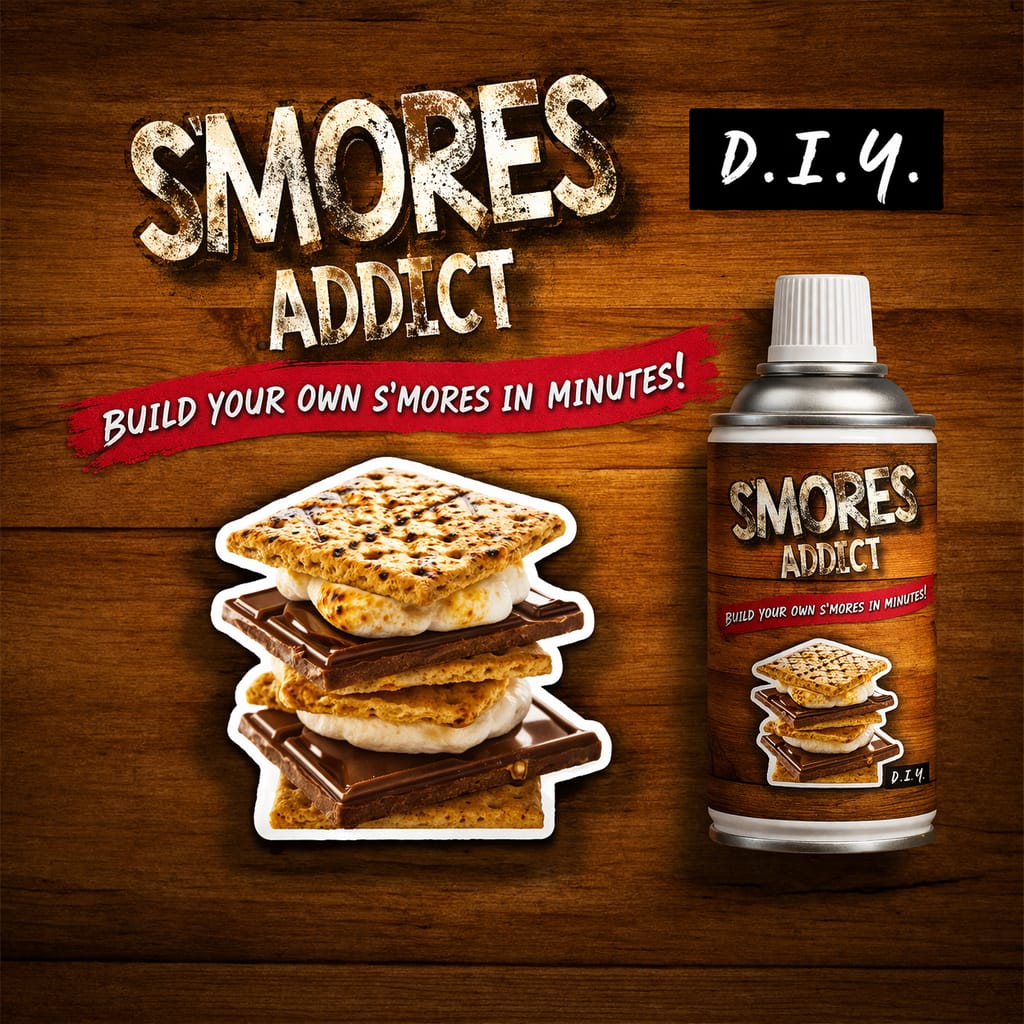 Classic Chocolate Chip and Graham Crackers 50ML de Smores Addict
