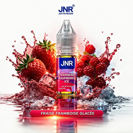 Strawberry Raspberry Ice (Sel de nicotine) 10 ML - JNR