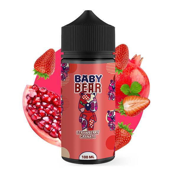 Flacon e-liquide Strawberry Granate 100ml Baby Bear