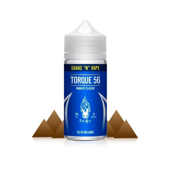E-liquide Torque 56 50ML Halo - Saveur tabac américain pour cigarette électronique