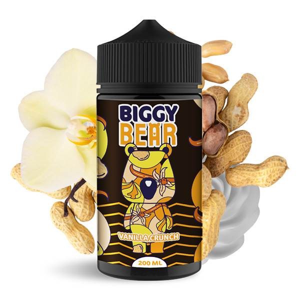 E-liquide Vanilla Crunch 200ML de Biggy Bear - Saveur vanille croustillante